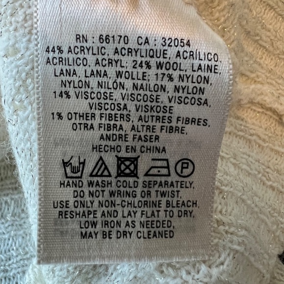 Anthropologie Knitted and knotted wool blend feminine cardigan - Picture 7 of 12